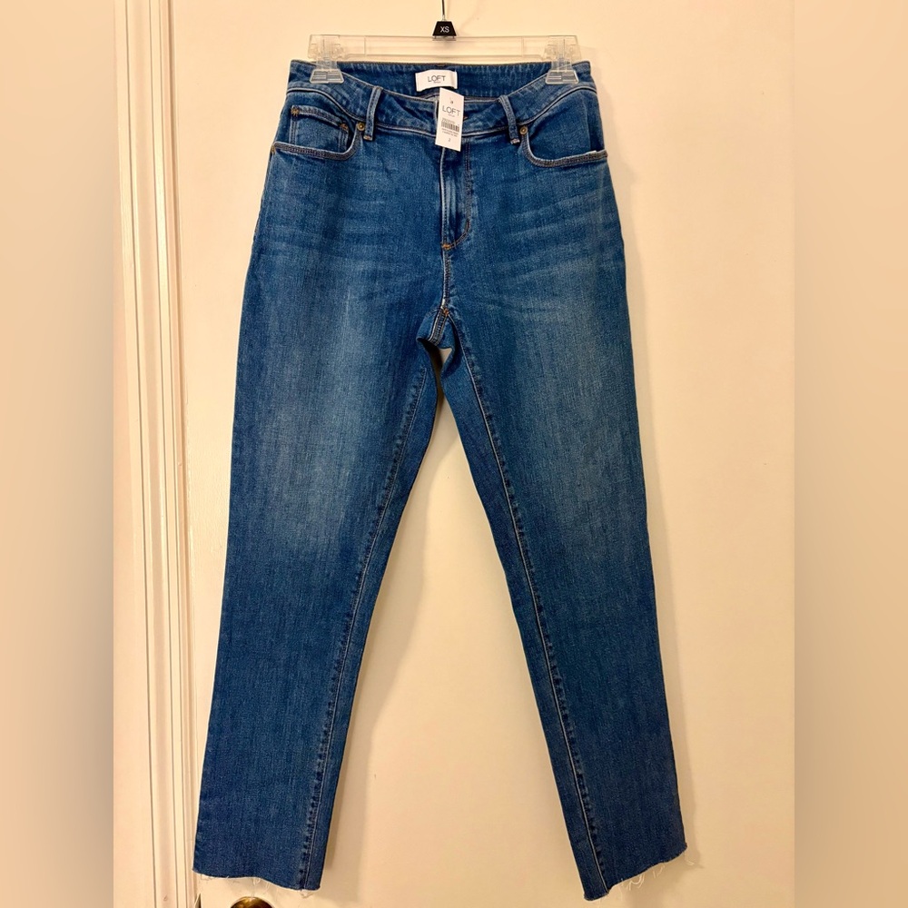 LOFT Women's Curvy Skinny Crop Jeans